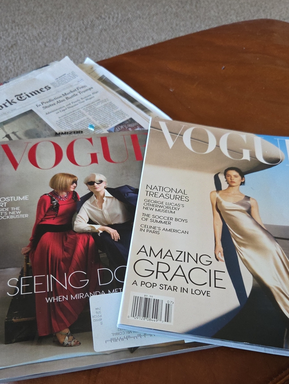 Vogue Magazines Lot of 2 NEW MAY SUMMER